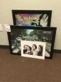 (2) Framed Beatles Pictures