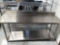 Stationary Stainless Steel Table