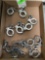 Lot of Food Grade Stainless Steel Tri-Clamps