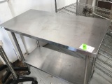 Rolling Stainless Steel Table