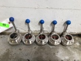 (5) Food Grade Stainless Steel Gate Valves