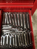 Drawer Lot of Assorted Metric Combination End Wrenches