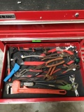 Drawer Lot of Assorted Pliers