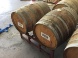 Empty Wood Barrels