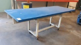 8ft x 3ft Rolling Work Bench