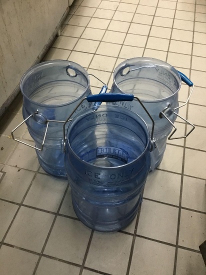(3) Ice Buckets