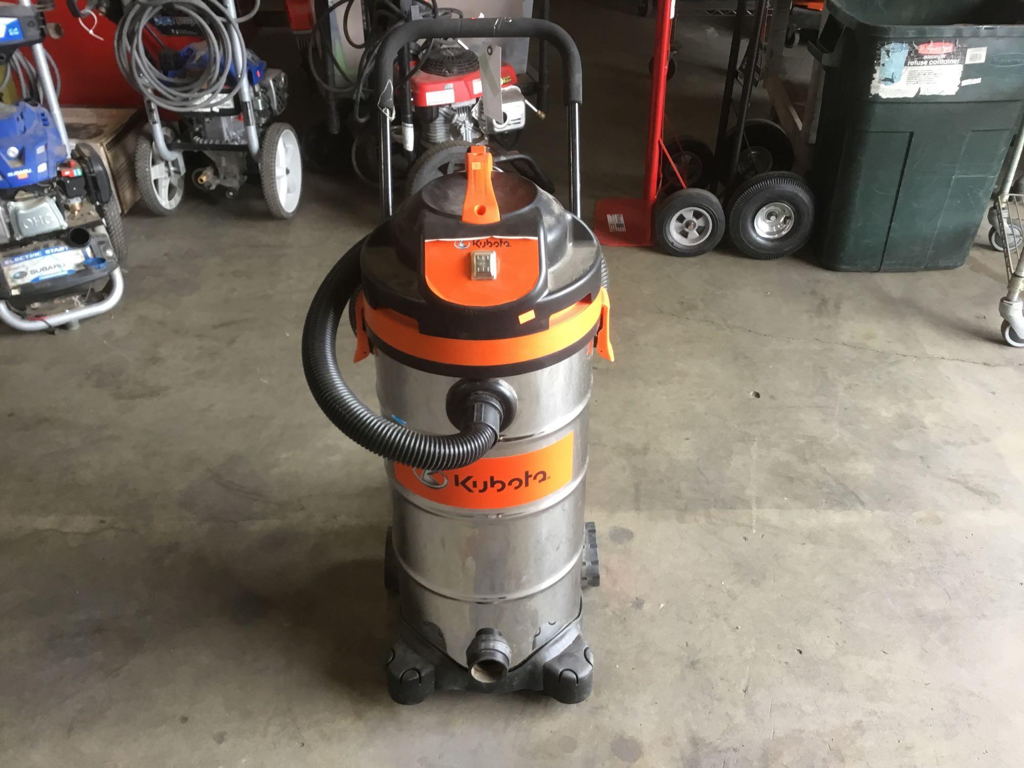 Kubota Gallon Wet/dry Stainless Steel Vacuum Great Selection www