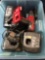 Lot of Assorted Cordless Drill and Chargers