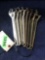 Lot of (8) 10in. Adjustable End Wrenches