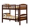 Walker Edison Furniture Company Carolina Twin Over Twin Wood Bunk Bed