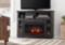 Home Decorators Collection Grafton 46 in. TV Stand Infrared Electric Fireplace in Espresso