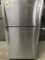 Whirlpool - 20.5 Cu. Ft. Top-Freezer Refrigerator - Monochromatic Stainless Steel