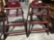 Lot of (2) Wooden Highchairs