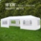 Uenjoy Canopy Party/Event Tent Outdoor Gazebo White 7 Sidewalls