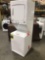 GE White Laundry Center with 2.3 cu. ft. Washer and 4.4 cu. ft. 240-Volt Vented Electric Dryer