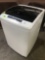 GE 4.5 cu. ft. High-Efficiency White Front Load Washing Machine with Steam, ENERGY STAR
