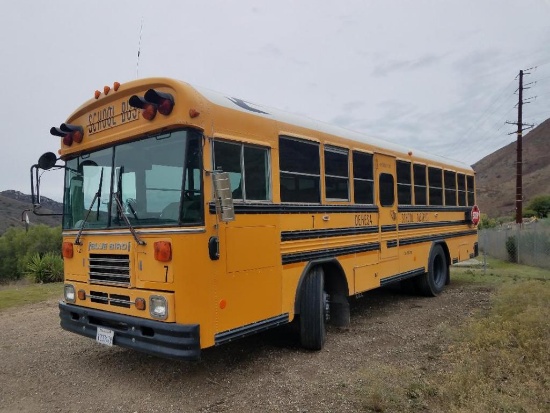 1997 Blue Bird 48 Plus 2 Passenger Handy Bus With Wheelchair Lift***STARTS AND RUNS***