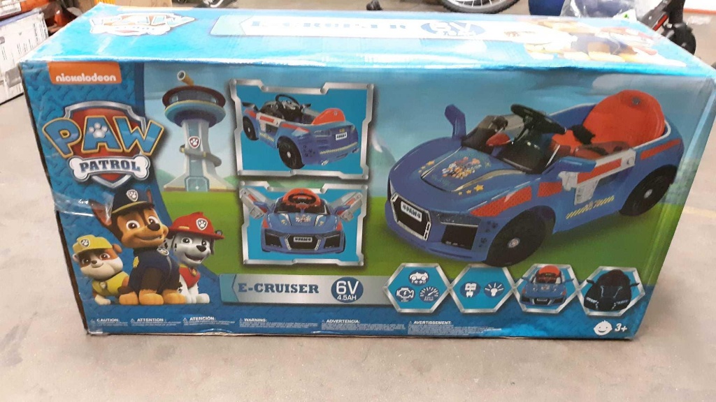 paw patrol e cruiser