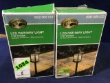 (2) Hampton Bay LED Pathway Lights