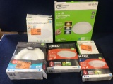 Lot of (6) Assorted Ceiling Lights