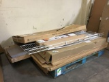 Pallet Lot of Assorted Shelving