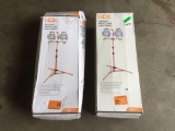 Lot of (2) HDX 1000W Halogen Worklights with Tripods