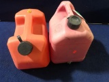 (2) Plastic Gas cans
