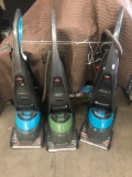 (3) Bissell Deep Clean Pro Vacuum ***WORKING***