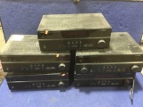 Lot of (5) Assorted Yamaha Natural Sound AV Receivers
