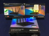 Lot of (3) Assorted Nighthawk Routers