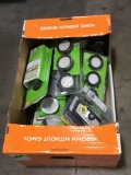 Lot of Assorted LED Lights and Ultra Bright Solar Power Lights