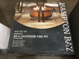 Hampton Bay Whitlock Cast Cauldron Fire Pit