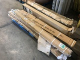 Pallet Lot of Assorted Bed Frames and Sliding Glass Doors