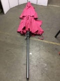 11 ft Pink Patio Umbrella