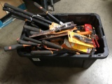 Lot of Assorted Bypass Lopers, Machetes, Pruners, Trimmers Etc.