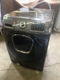 Samsung 5.0 cu. ft. High Efficiency Front Load Washer with Steam and AddWash Door in Black