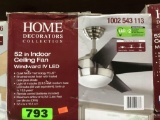 Home Decorators Collection Windward IV LED 52in. Indoor Ceiling Fan