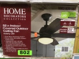 Home Decorators Collection Ackerly LED 52in. Indoor/Covered Outdoor Ceiling Fan