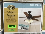 Hampton Bay Rockport 52in. Large Room Ceiling Fan