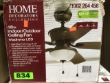 Home Decorators Collection Madreno LED 48in. Indoor/Outdoor Ceiling Fan