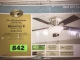 Hampton Bay Hawkins 2 44in. Small Room Ceiling Fan