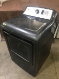 GE Black Front Load Sensor Dry Gas Dryer