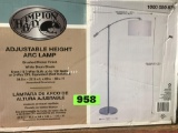 Hampton Bay Adjustable Height Arc Lamp