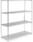 (1) Un-Assembled METRO Chrome Wire Shelving Unit