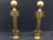 Brass Glass Privacy Dividers