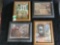 Lot of (4) Wall Paintings With Frame