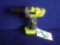 Ryobi One+ Lithium Ion Drill Driver***WORKING***DOES NOT INCLUDE CHARGER***