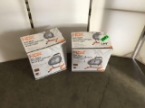 Lot of (2) HDX 600 Watt Portable Halogen Work Light