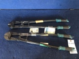 Lot of (2) Anvil 24in. Bolt Cutters