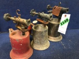 (3) Vintage Torches